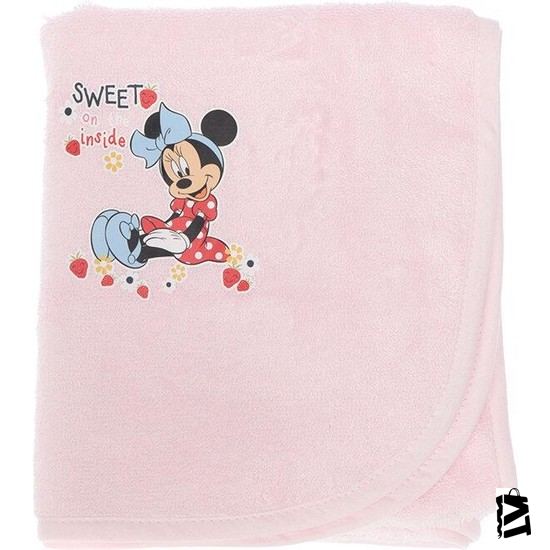 Özdilek Minnie Mouse Nakışlı Bambu Bebek