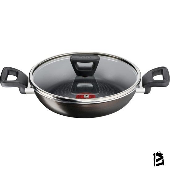 Tefal C38470 Titanyum 2X XL Kapaklı Sahan 24 cm
