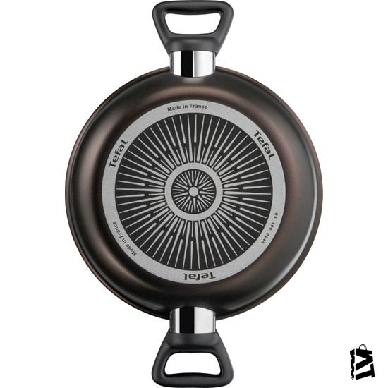 Tefal C38470 Titanyum 2X XL Kapaklı Sahan 24 cm