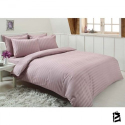 Özdilek Nevresim Takımı Pamuk Saten Çift Kişilik Mürdüm Line