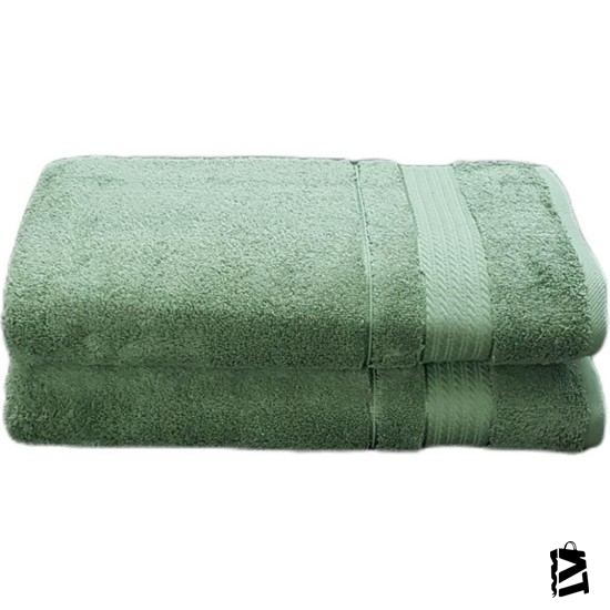 Özdilek Banyo Havlusu Cotton Trendy Haki Yeşil