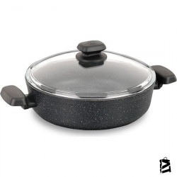 Korkmaz A 1344 Ornella Granit Kısa Tencere