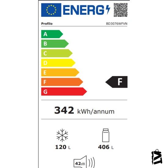 Profilo BD3076WFVN 578 Lt No Frost