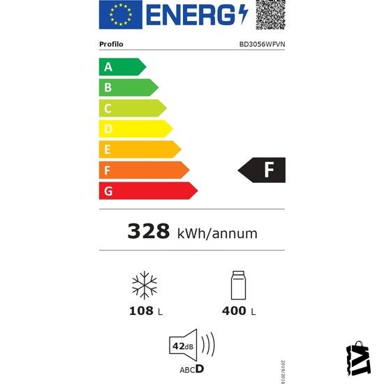 Profilo BD3056WFVN 559 Lt No-Frost