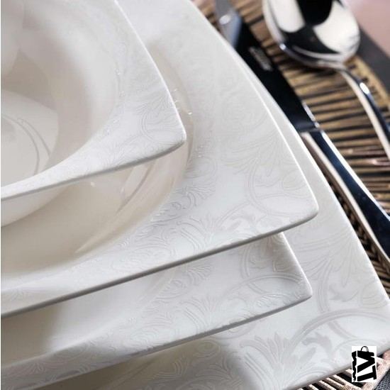 Schafer Beth 56 Parça 12 Kişilik Yemek Takımı