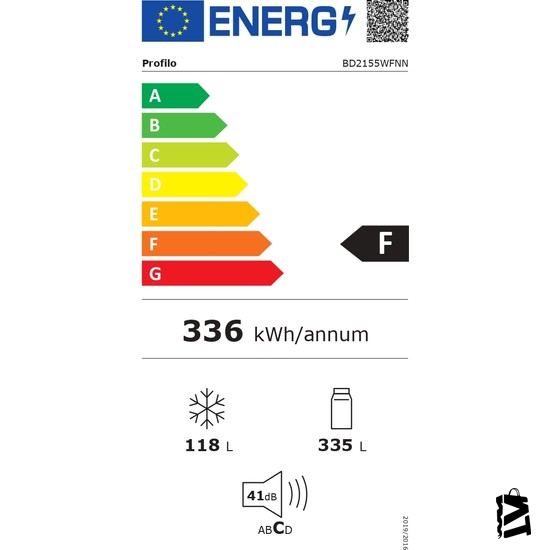 Profilo BD2155WFNN 453 L No-Frost Çift Kapılı