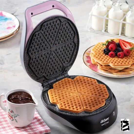 Arzum AR2033 Waffy Max Waffle Makinesi-