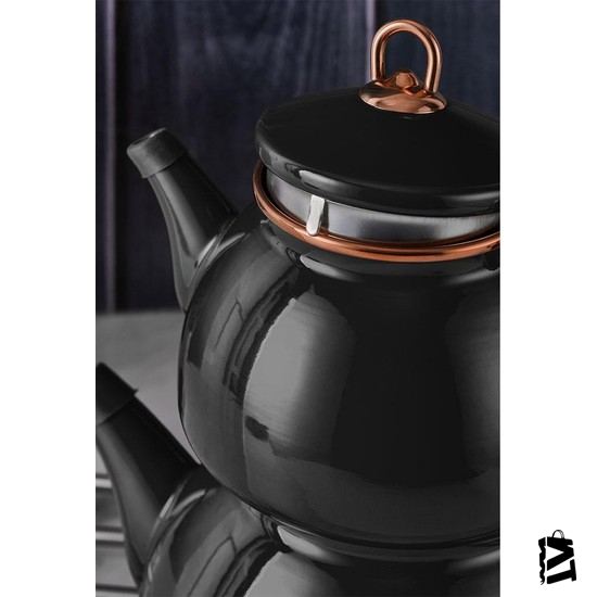 Neva N3171 Bitter Havana Emaye Demlik