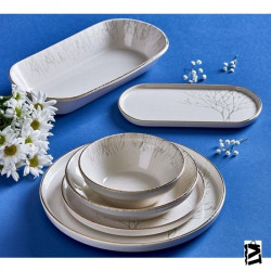Neva N3194 Çınar Naturel 27 Prç Yemek Takımı