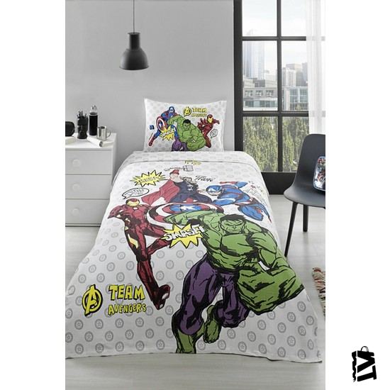 Özdilek Avengers Lisanslı Tek Kişilik Pike