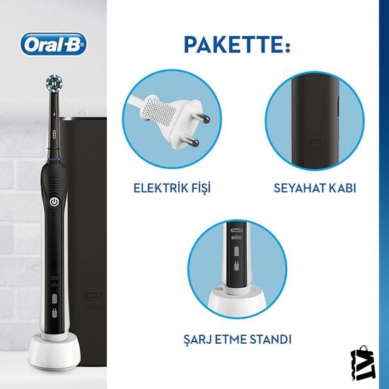 Oral-B Pro 750 Şarj Edilebilir Diş Fırçası