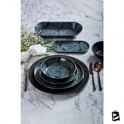 Neva N3158 Bitter Gülriz 27 Parça Yemek Takımı