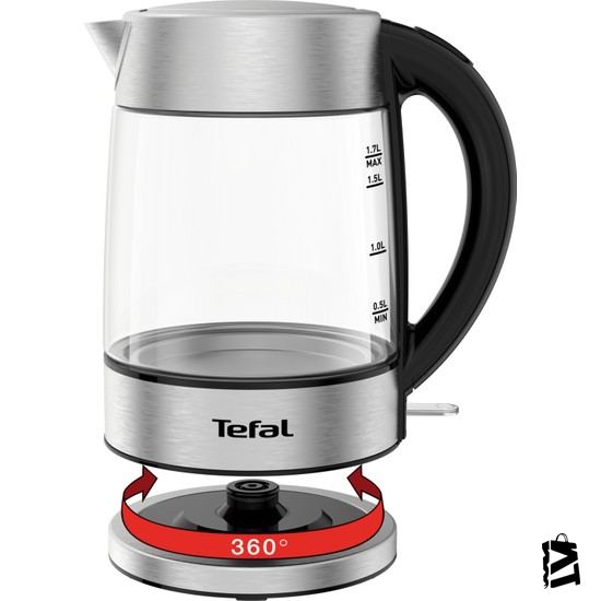 Tefal KI772D Işıklı Cam Kettle Su