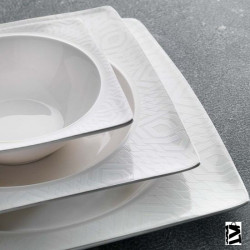 Schafer Glamor Private Yemek Takım-60 Parça-Beyaz