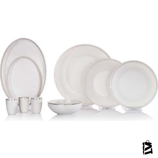 Schafer Adel Gold 56 Parça Bone Porselen Yemek