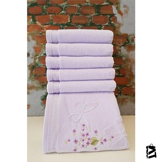 Özdilek Jasmin Nakışlı Havlu 50*90 Lila (
