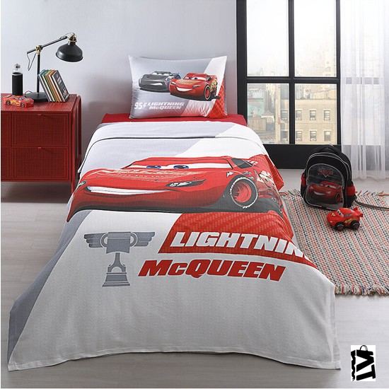 Özdilek Cars Piston Cup Tek Kişilik Disney