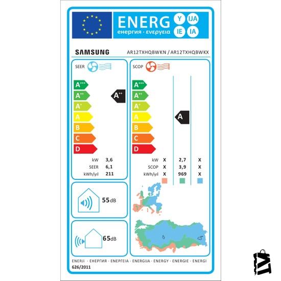 Samsung AR12TXHQBWK/SK AR35 12000 BTU Inverter