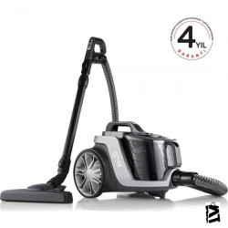 Arzum AR4095 Olimpia Smart Cyclone Filtreli Süpürge - Füme