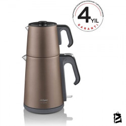Arzum AR3080-T Çay Sefası Çay Makinesi - Toprak