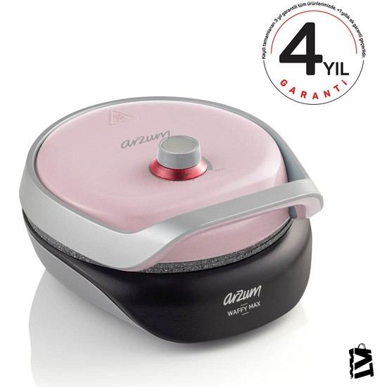 Arzum AR2033 Waffy Max Waffle Makinesi-