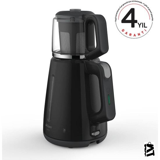 Arzum Ar3061 Çaycı Çay Makinesi - Siyah-Elden