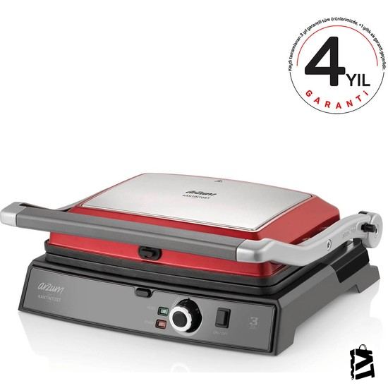 Arzum AR2025 Kantintost Izgara ve Tost Makinesi -