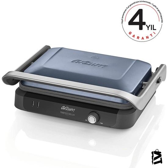 Arzum AR2041 Tostçu Delux Izgara ve Tost