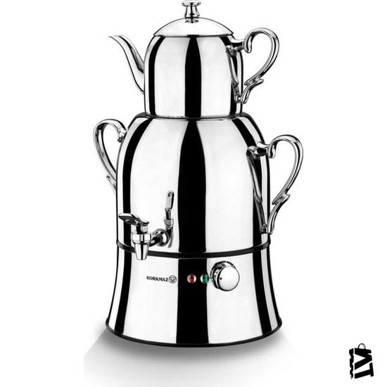 Korkmaz A334 Nosta Mega Inox/Krom Semaver-Elden