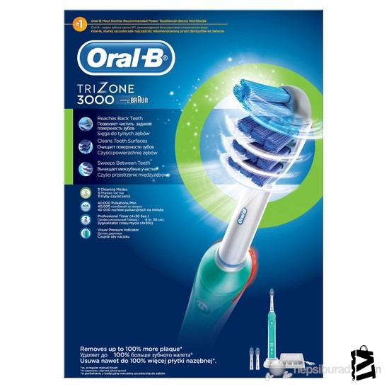 Oral-B Şarj Edilebilir Diş Fırçası Trizone
