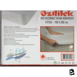 Sıvı Geçirmez Fitted Alez 70 x 140 cm