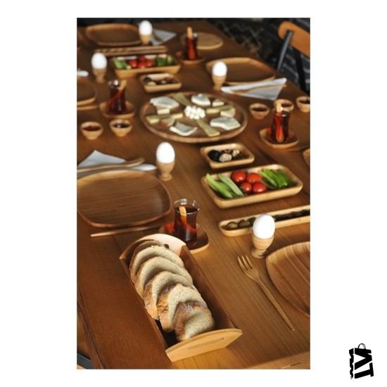 Bambum İkon 57 Parça 6 Kişilik Bambu Kahvaltı