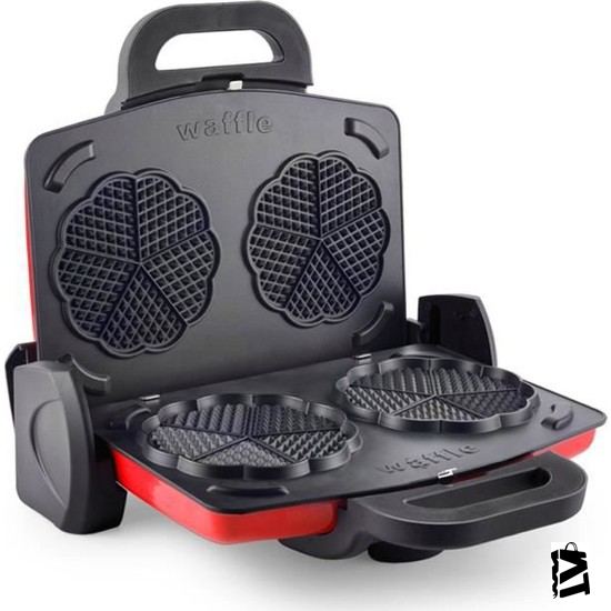 Schafer Nostalgie Waffle Tost Makinesi-Kefilsiz