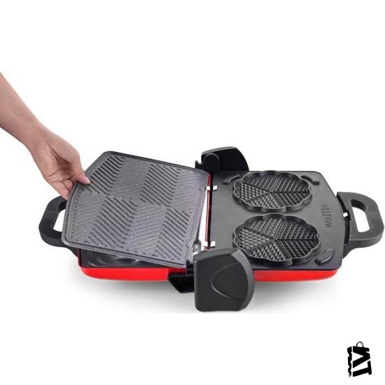 Schafer Nostalgie Waffle Tost Makinesi-Kefilsiz