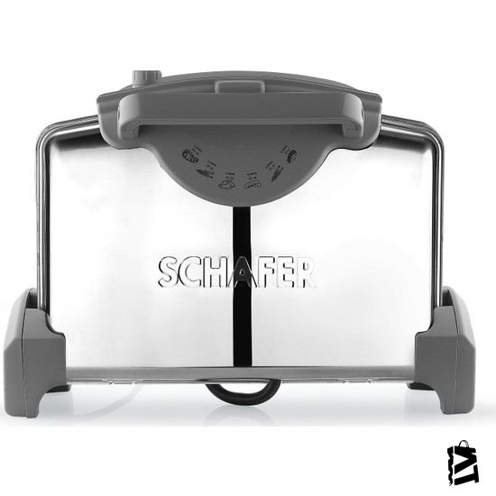 Schafer Contempo Inox Tost Makinesi-Elden Taksitle