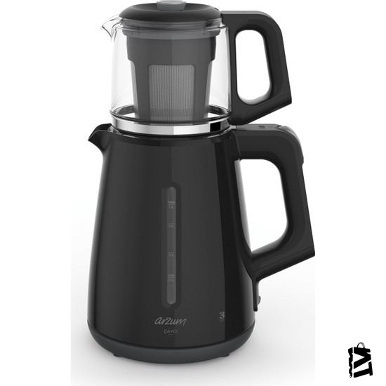 Arzum Ar3061 Çaycı Çay Makinesi - Siyah-Elden
