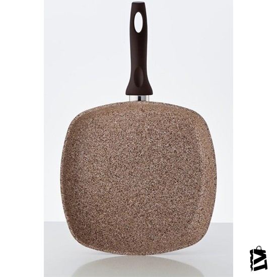 Falez Creamy Granit Kare 28 Cm Tava-Elden Taksitli