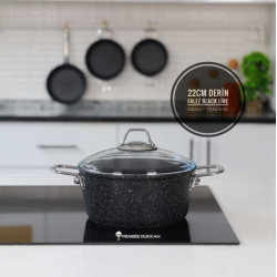 Falez Black Line 22 cm Karnıyarık