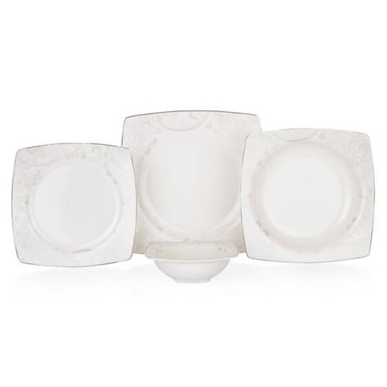 Schafer Gina 48 Prç.Platin Yemek Takımı-1S2443-01001-PLT01