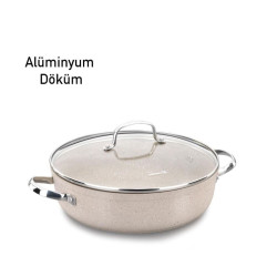 Korkmaz A1854 Granita 24 Cm Kısa Tencere