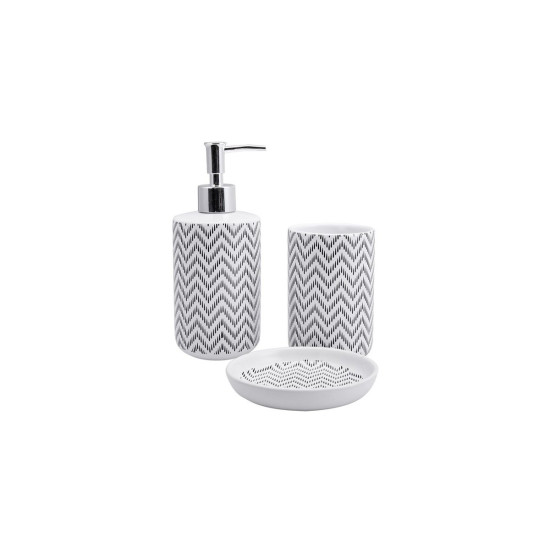 4K Çift Renkli 3'lü Banyo Seti-Shc 867