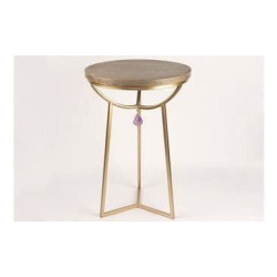 Ylzhome Ml 347 3 Ayaklı Sehpa Gold