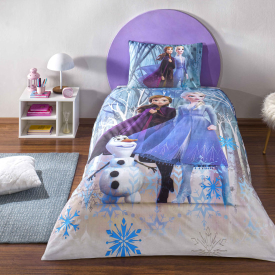 Taç 3607 Lisanslı Brf Tek Kişilik Nevresim Takımı Dh Frozen Winter 100-1000050245