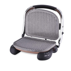 Korkmaz Castron Tost Makinesi Mocha/Krom-A324-12