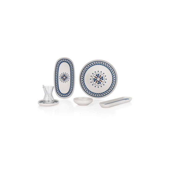 Schafer Seaborn 24 Cm.1 Prç.Servis Tabağı-Kaplumbağalı-1S6491-30045-BYZ02