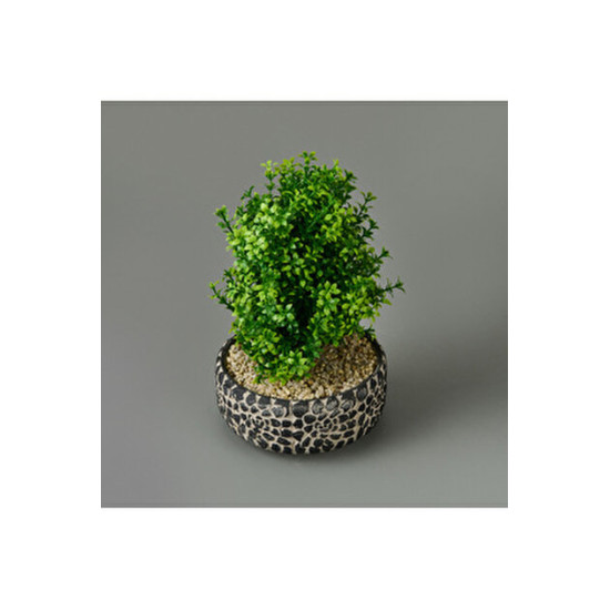 Biev 30x14 Cm.Siyah Dekoratif Çakıl Ağaç-Bje002