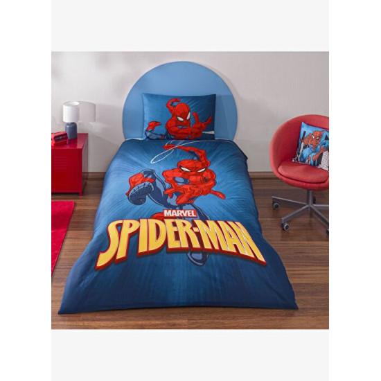 Taç 3607 Lisanslı Brf Tek Kişilik Nevresim Takımı Dh Spiderman Classical 100-1000050249
