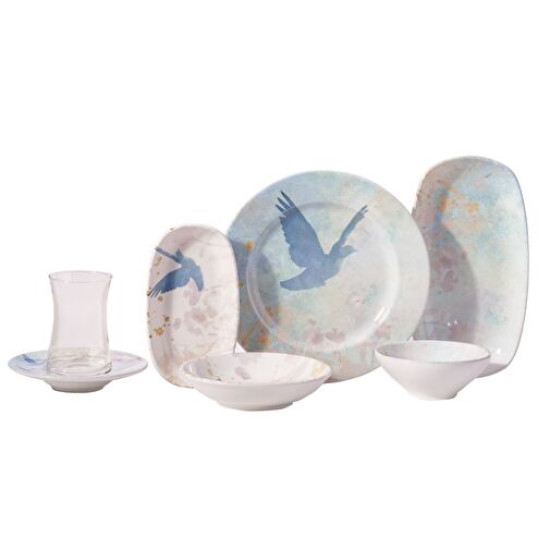 Korkmaz Doğa Collection 26 Parça Kahvaltı