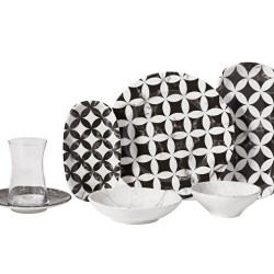Korkmaz Doğa Collection 26 Parça Kahvaltı Takımı