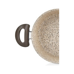 Falez Creamy Granit 28 Cm Derin Tencere